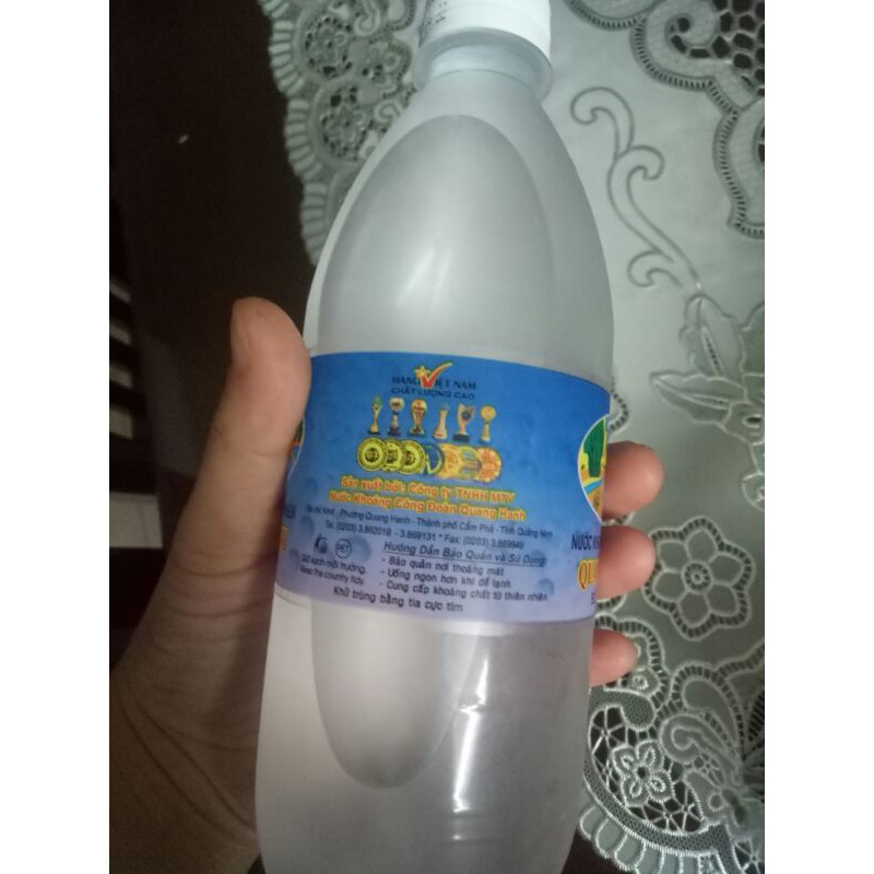 NƯỚC KHOÁNG  MẶN  QUANG HANH  500ml