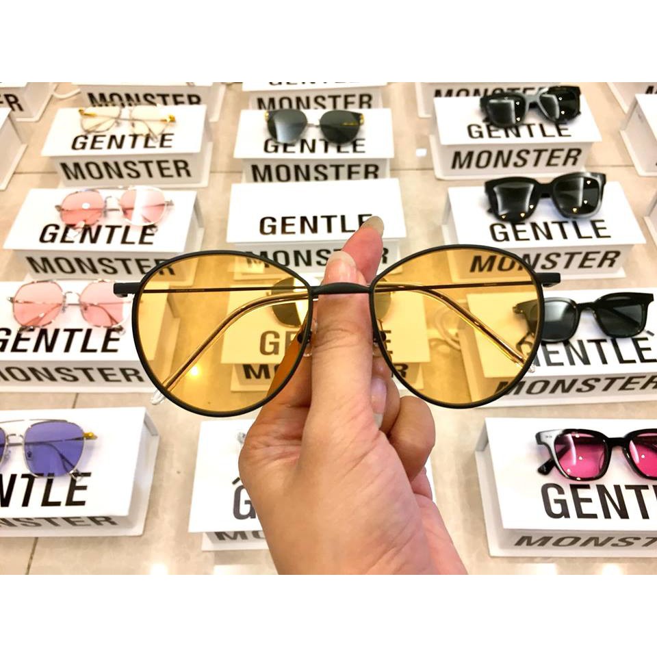 [GIÁ SỐC] MẮT KÍNH NAM NỮ VÀNG CAM HÀN QUỐC CAO CẤP (tặng kèm hộp đựng kính) | BigBuy360 - bigbuy360.vn