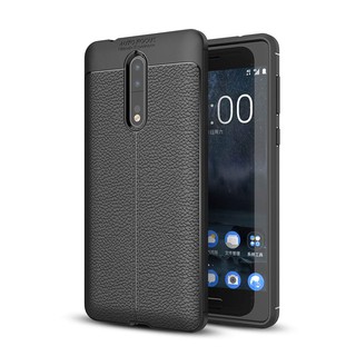 [HOT] Ốp lưng Nokia 8 silicon giả da Auto Focus