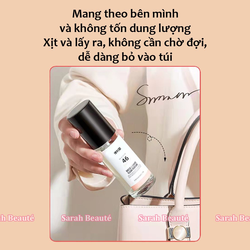 Xịt thơm quần áo DKY siêu thơm lâu, chống muỗi, chống nấm - Sarah Beaute MP60