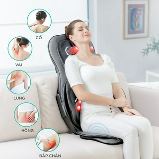 Đệm Massage Toàn Thân KINGTECH KC-700 - Mát Xa 3D Chuyên Sâu Cho Lưng