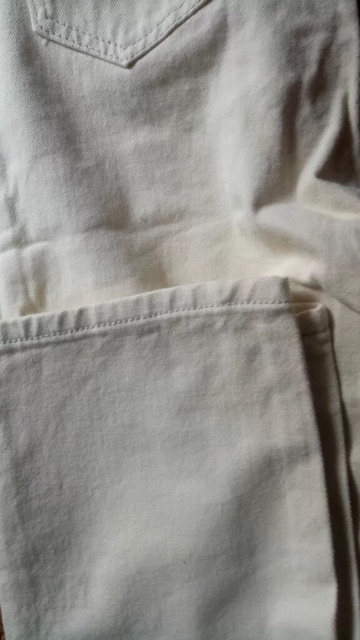 Quần jeans suông/ Quần jeans trắng