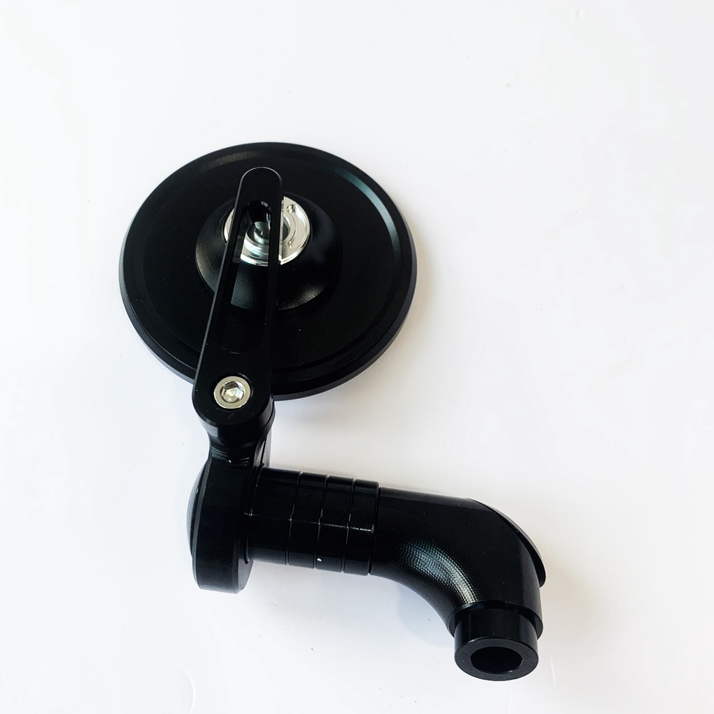 Gương Chiếu hậu mview moto gadget Kiểu Tròn- Mặt Kính Trắng