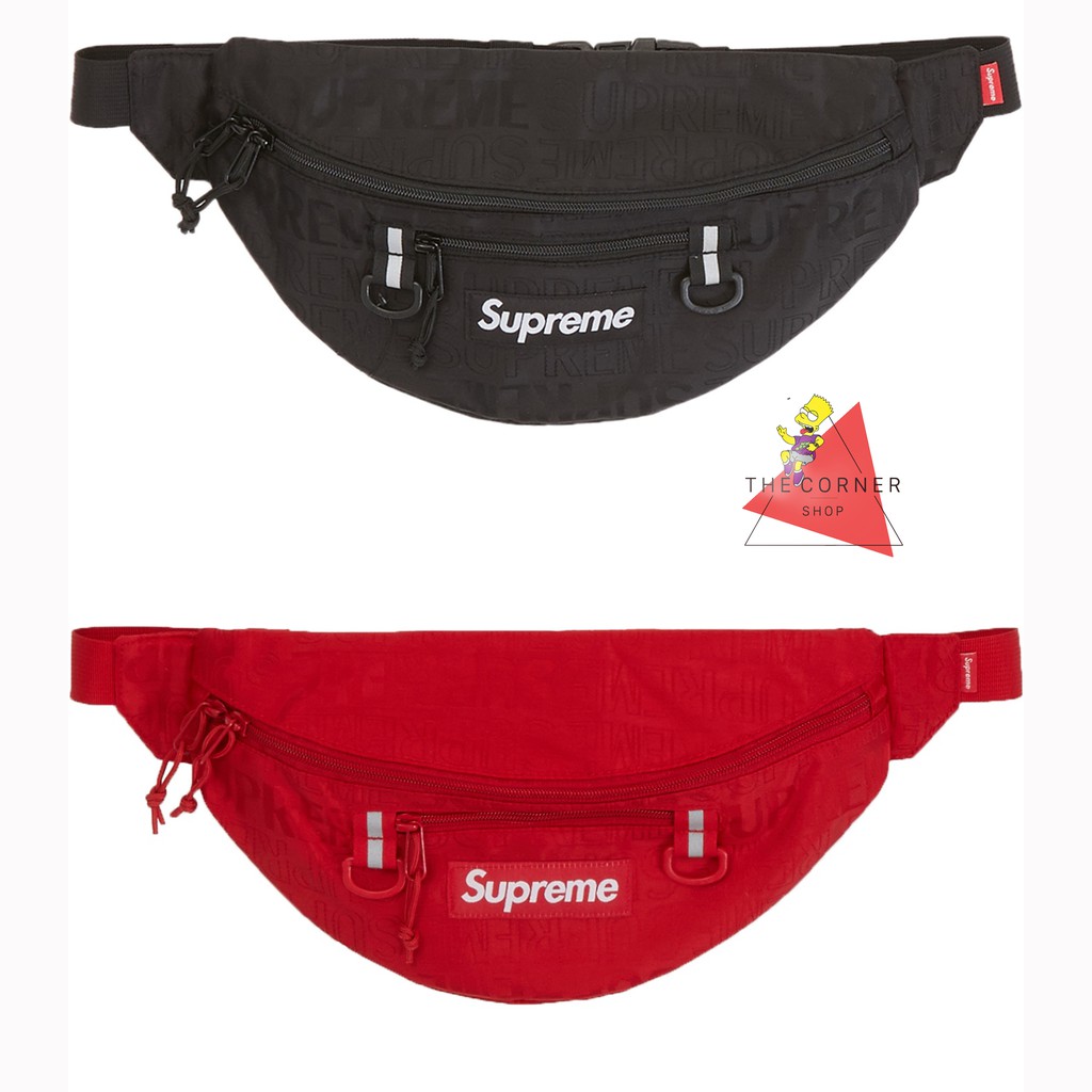 Túi bao tử Supreme Waist Bag SS19 ( Ảnh thật)