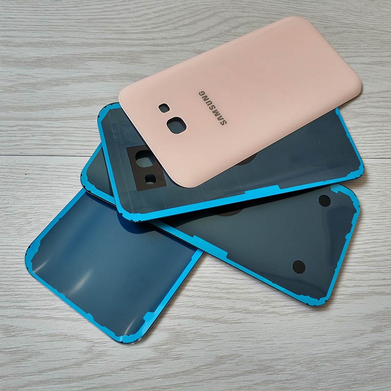 Nắp Lưng Điện Thoại Bằng Kính 3D Thay Thế Chuyên Dụng Cho Samsung Galaxy A7 2017 A 7 2017 A720 A720F