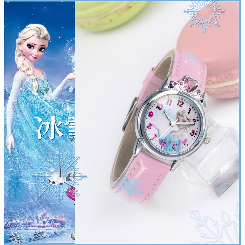 Đồng hồ công chúa Elsa cho bé gái | BigBuy360 - bigbuy360.vn