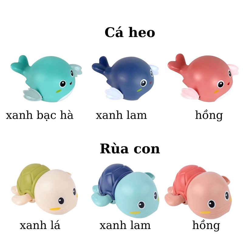 Đồ chơi tắm cùng bé hình con rùa dễ thương biết bơi