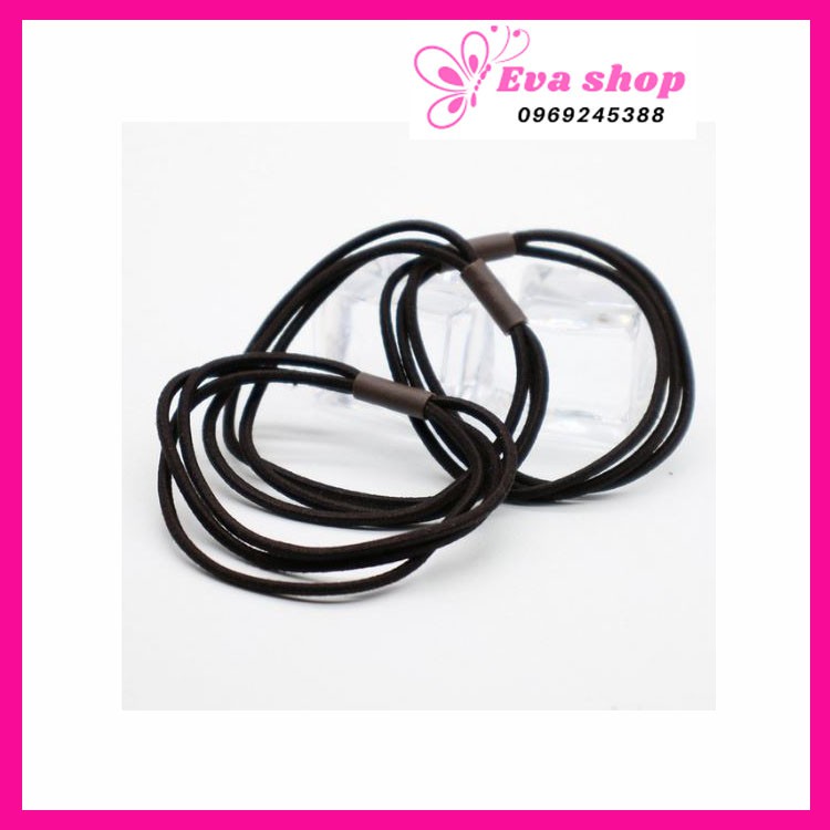 Dây cột tóc, Dây buộc tóc scrunchies trơn đơn giản hợp thời trang nữ MS787