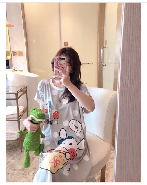 [XẢ HÀNG GIÁ SỐC] Váy ngủ thỏ xinh siêu dễ thương Hàn Quốc | BigBuy360 - bigbuy360.vn