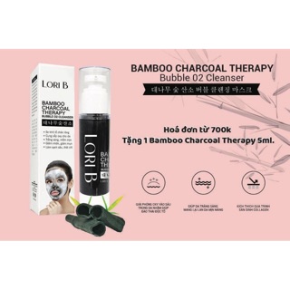 Mặt nạ than tre sủi bọt thải độc Lori B