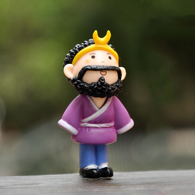 Mô hình Tây Du Kí 5 thầy trò Đường Tăng, Tôn Ngộ Không Trư Bát Giới dễ thương trang trí bàn làm việc taplo oto