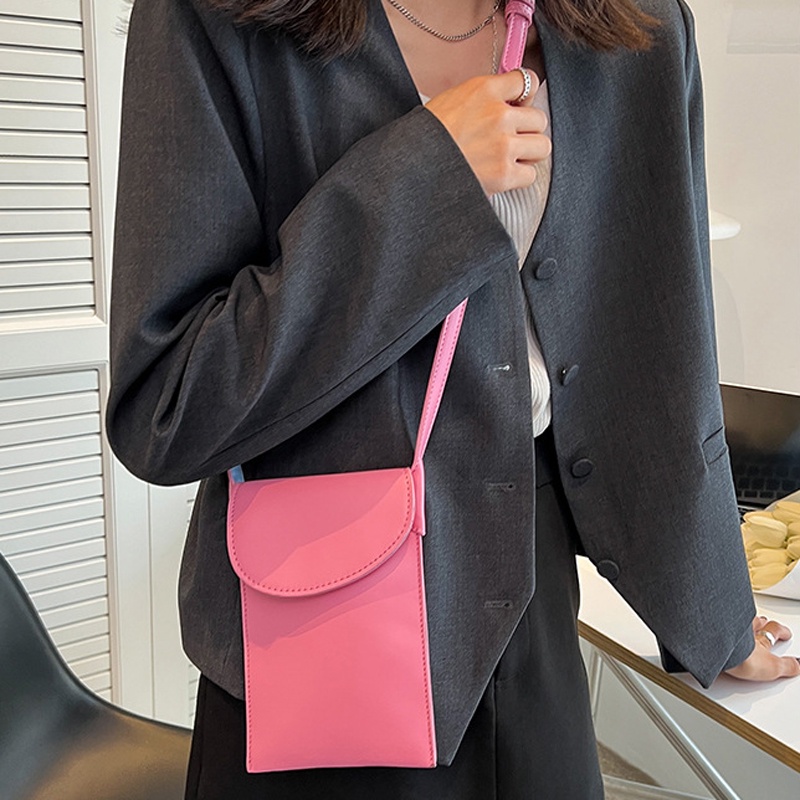 Túi Đeo Vai Hình Vuông Cỡ Nhỏ Thiết Kế Đơn Giản Thời Trang Cho Nữ