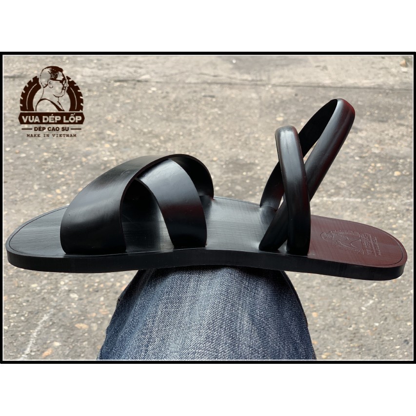 Dép cao su Bác Hồ bộ đội, Trường Sơn, dép Râu Nam nữ 4 quai chéo - Điện Biên Phủ, VUA DÉP LỐP