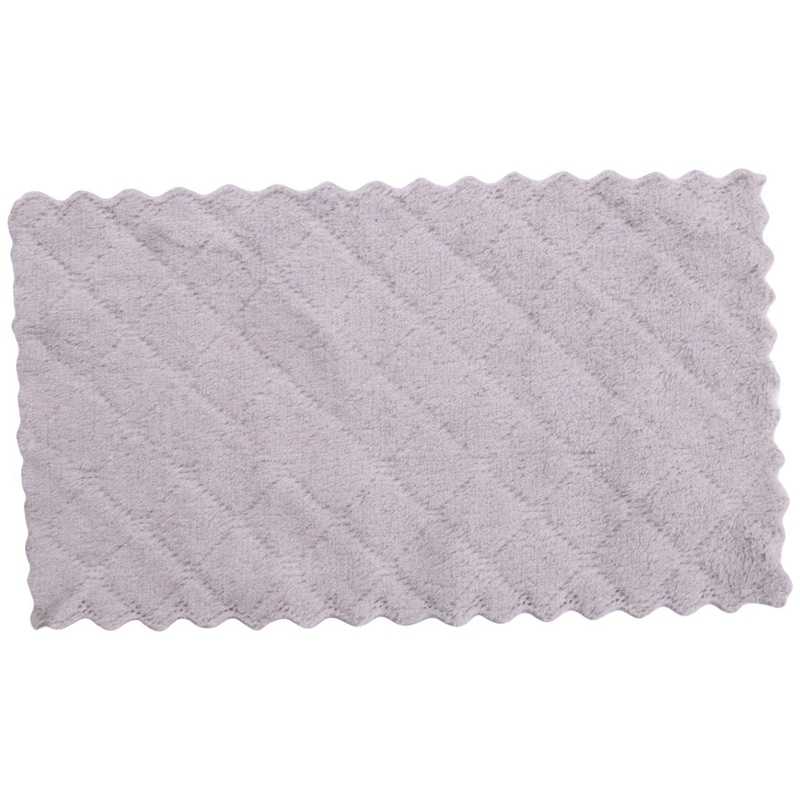 Set 24 Khăn Lau Chén Dĩa Bằng Sợi Nhỏ Cho Nhà Bếp