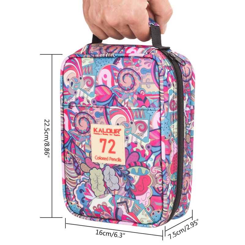 Hộp Bút Chì Màu seng Pro 72 Lõi Mềm Chuyên Dụng Cho Bút Chì Màu