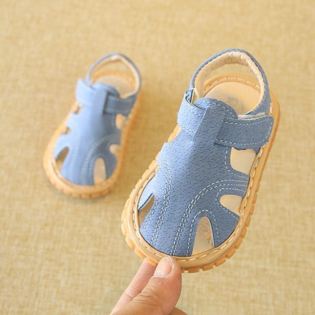 (187) SANDAL ,DÉP RỌ CAO SU SIÊU MỀM CHO BÉ TRAI BÉ GÁI , phát tiếng kêu