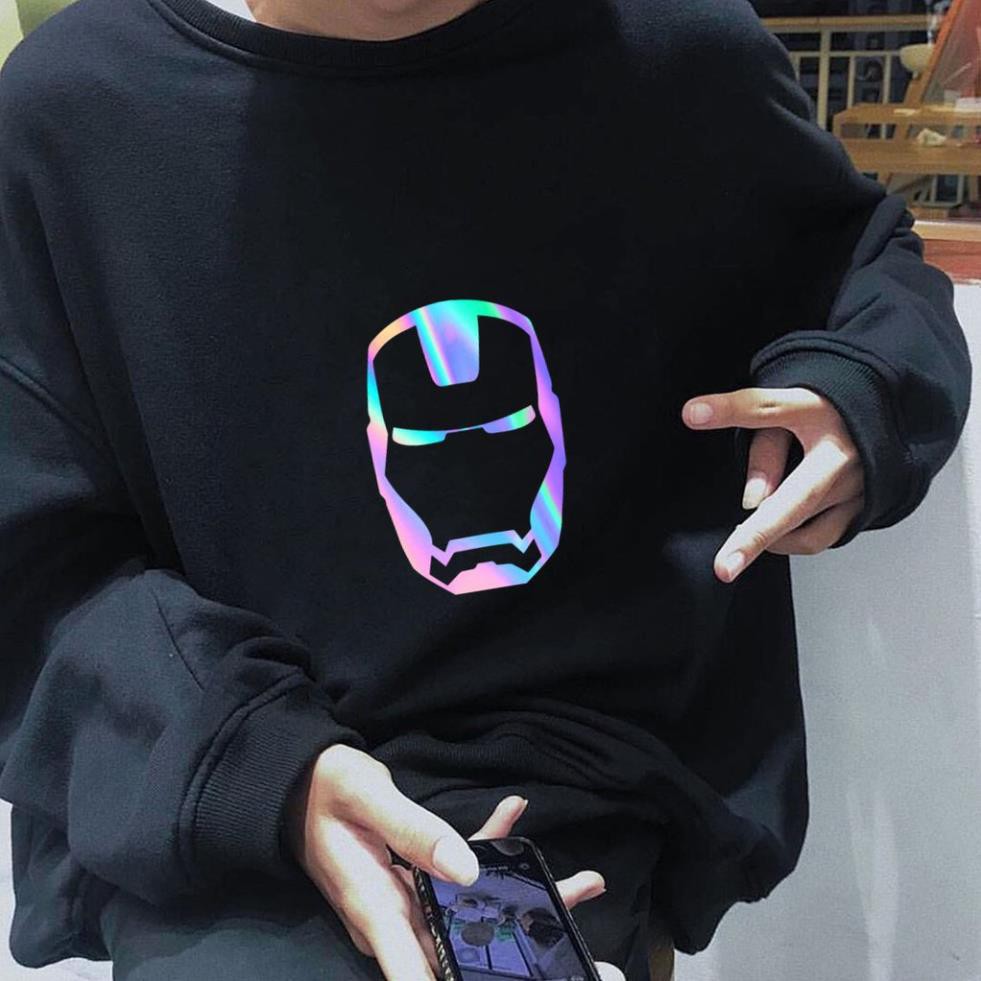 Áo Sweater Iron Man Phản Quang Unisex Freesize Dưới 75 Kg AS23 | BigBuy360 - bigbuy360.vn