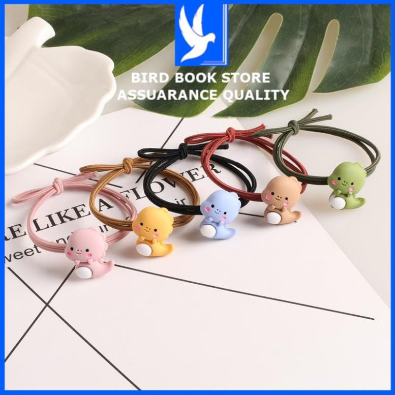 Dây chun buộc tóc cột tóc khủng long mập 💕𝑭𝒓𝒆𝒆𝒔𝒉𝒊𝒑💕 dễ thương Birdbook