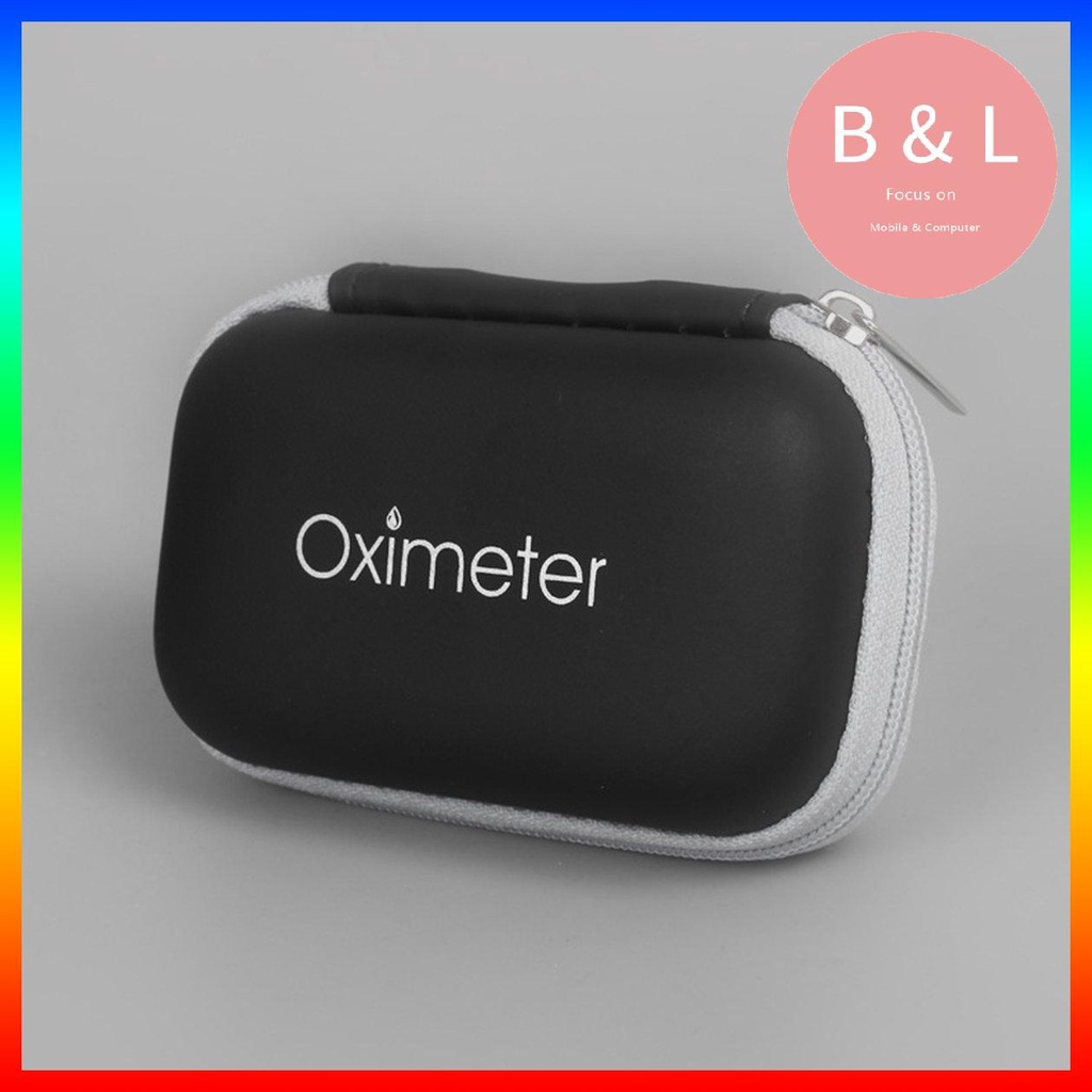 [Hàng mới về] Hộp đựng máy đo nồng độ oxy trung tính bằng nhựa EVA khóa kéo