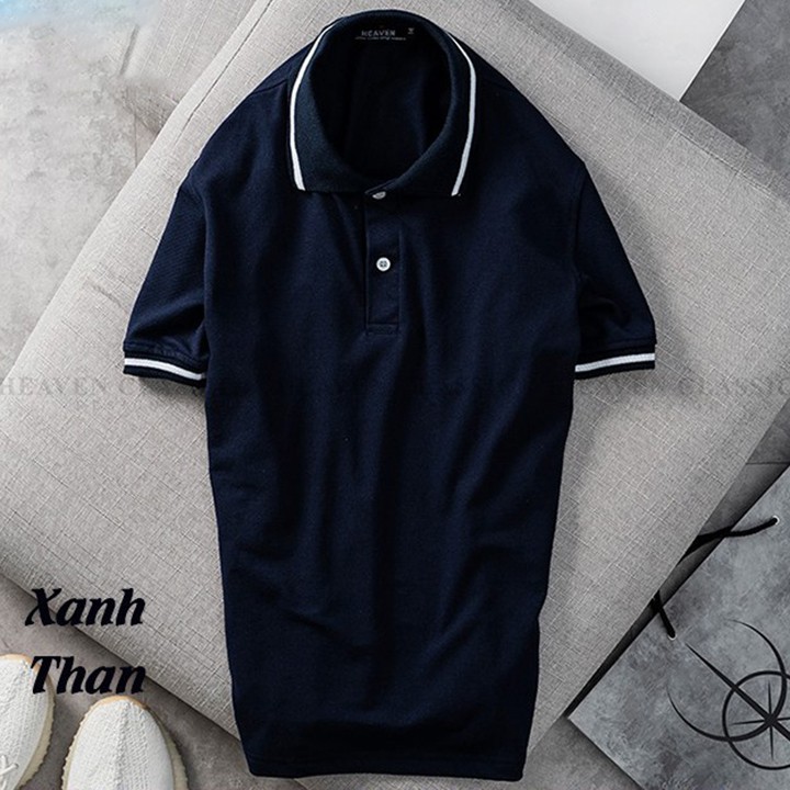 [Mã FAMAYMA2 giảm 10K đơn 50K] Áo polo nam nữ có cổ chất vải thun cá sấu dày dặn | BigBuy360 - bigbuy360.vn