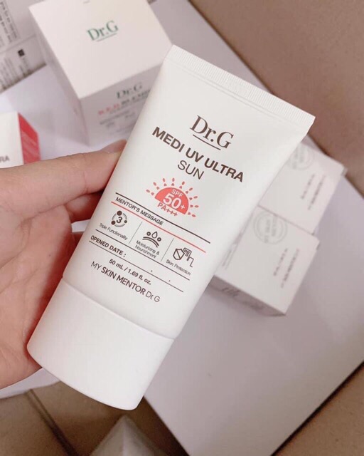 Kem chống nắng DrG medi UV ultra sun SPF50+++