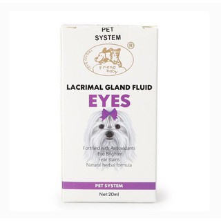 Siro Uống Giảm Chảy Nước Mắt Ở Chó Mèo Lacrimal Gland - Giảm Vết Ố Mắt (Chai 20ml)