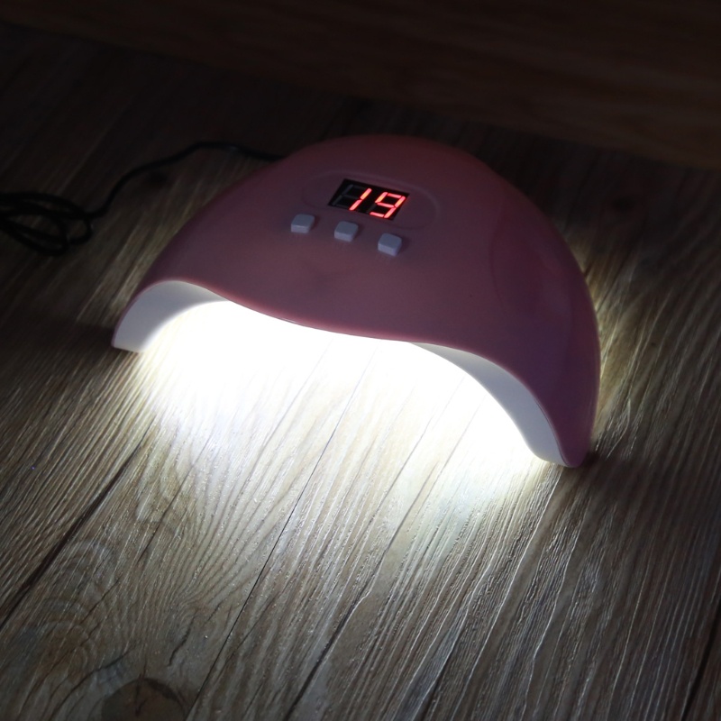 [Hàng mới về] Đèn sấy khô móng tay bằng tia UV 54W 30 / 60 / 90 giây có hẹn giờ sạc USB chất lượng cao