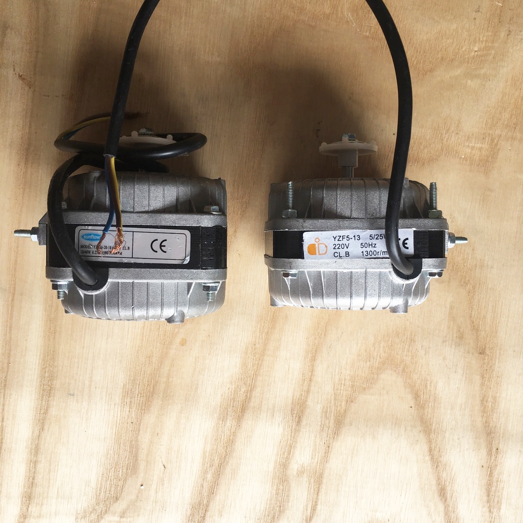 Quạt Coca - Motor động cơ quạt tủ mát Coca 25w 40W 60W dùng tản nhiệt cho tủ cocacola (chọn đúng công suất khi đặt hàng)