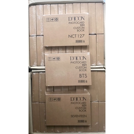 Bộ Dicon nhóm BTS, NCT 127, Seventeen nguyên seal