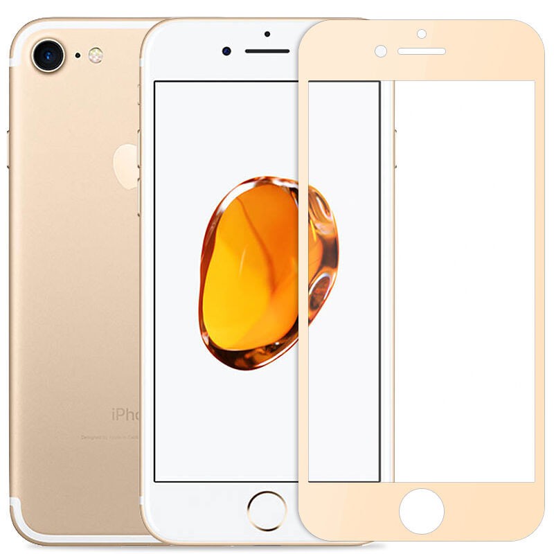 Kính cường lực full màn hình có màu cho điện thoại iPhone 6 Plus 6S Plus