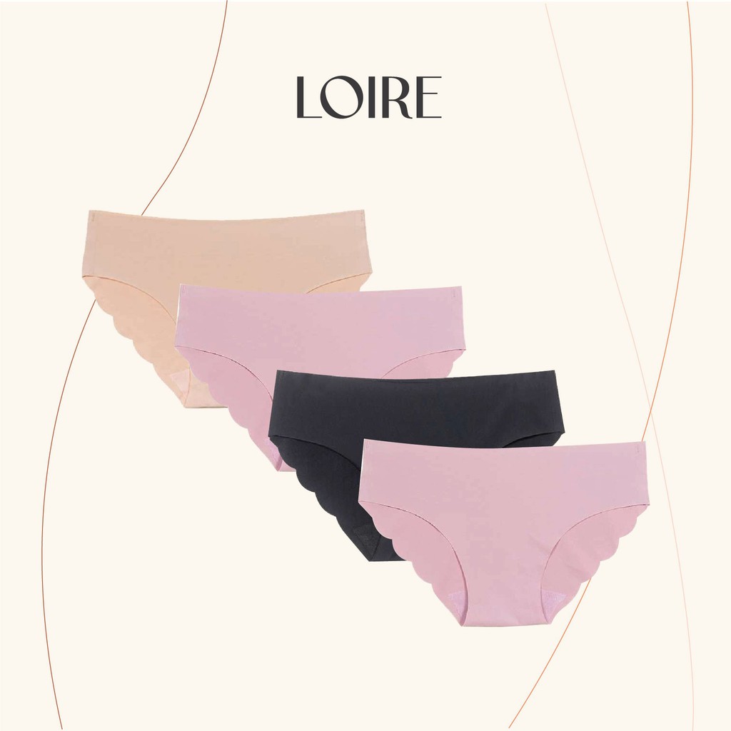 [Mã WABR2711 giảm 10% đơn 250K] COMBO 4 Quần Lót Không Viền Su Đúc Loirechic QSD04 | BigBuy360 - bigbuy360.vn
