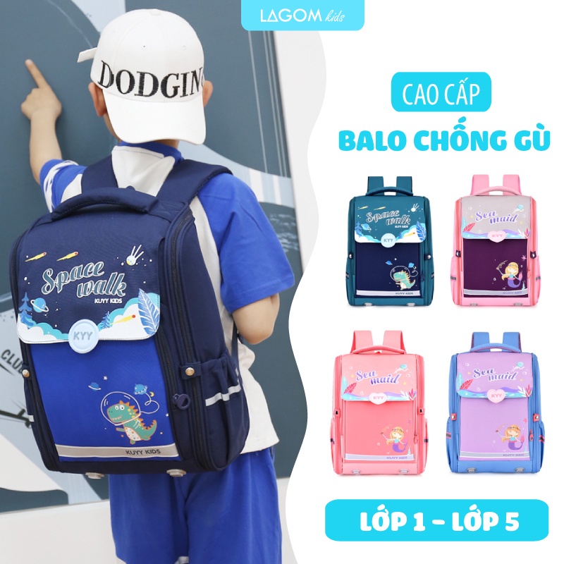 Balo Cho Bé Đi Học Tiểu Học Style Hàn Quốc 2021 | Balo Học Sinh Tiểu Học Siêu Nhẹ Chống Nước - Hàng mới về