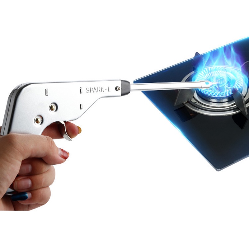 Máy đánh lửa bếp ga ⚡️ Dụng cụ mồi lửa bếp ga bếp cồn không dùng pin không dùng ga - slc.vn
