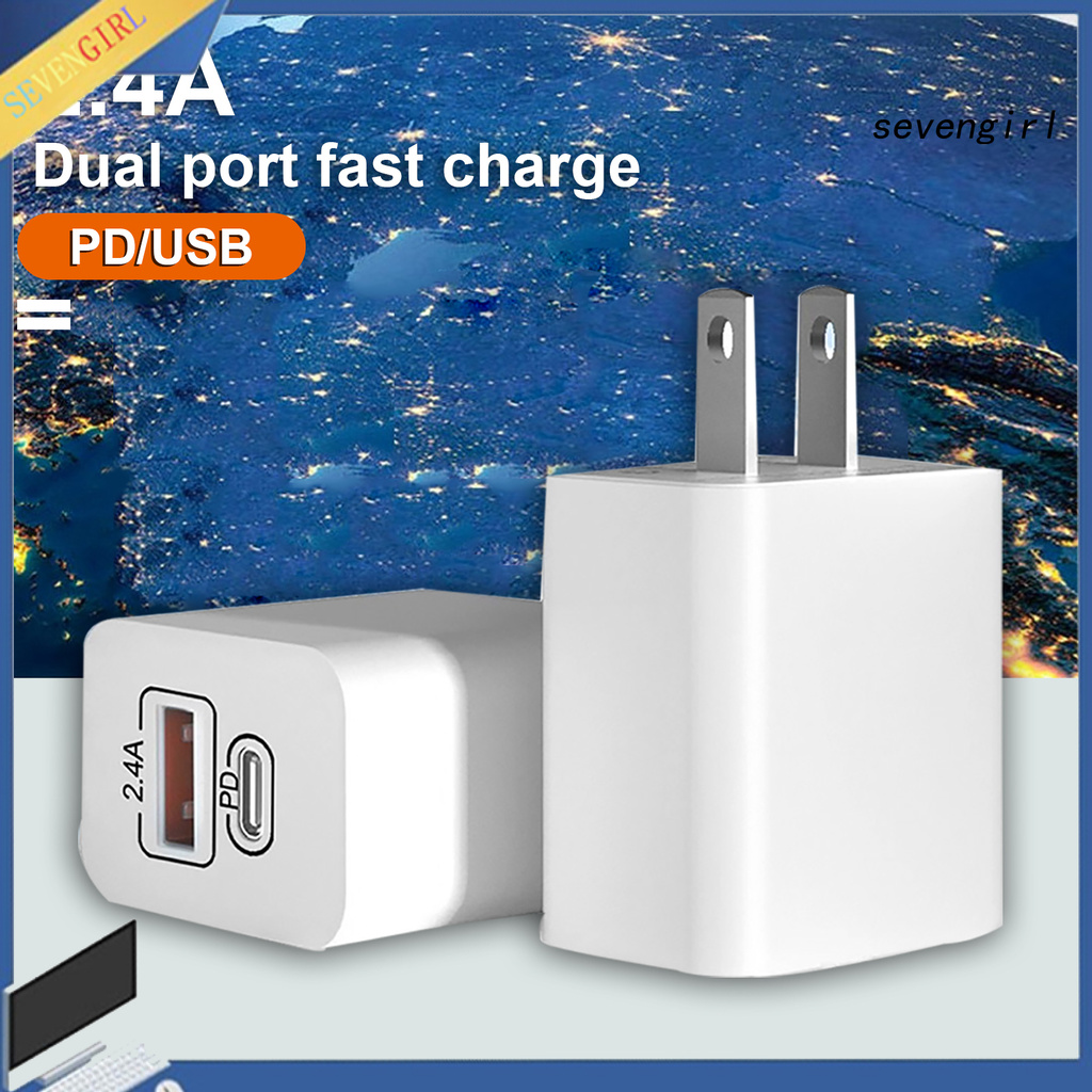 Bộ Sạc Nhanh Sev-2.4A Pd Pd Type-C Chất Lượng Cao