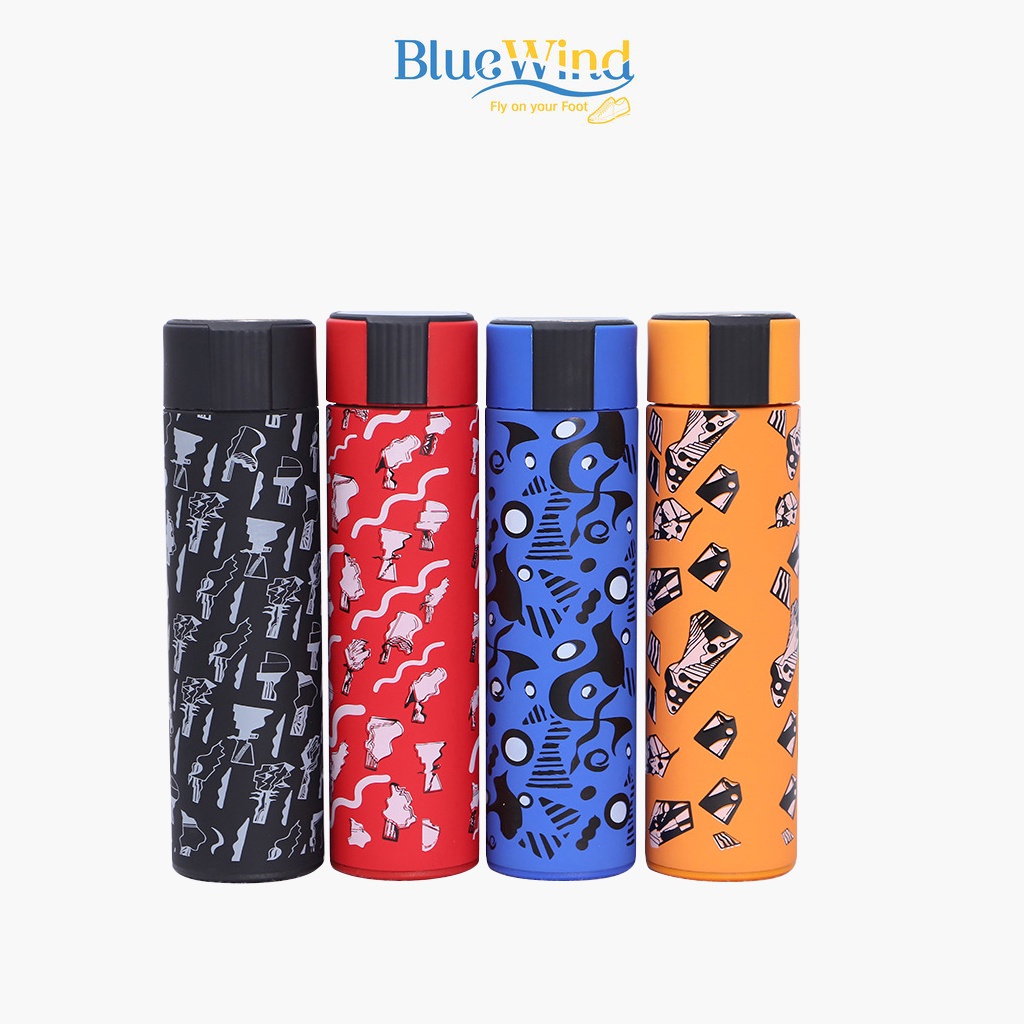 Bình Giữ Nhiệt Cao Câp Chất Liệu Inox BLUEWIND 9207