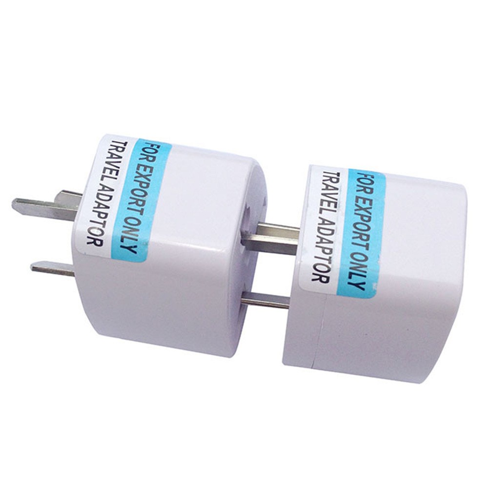1 Phích Cắm Chuyển Đổi Từ Uk / Us / Eu Sang Au / Au 10a / 250v / 800w Ac 3 Chấu Tiện Dụng