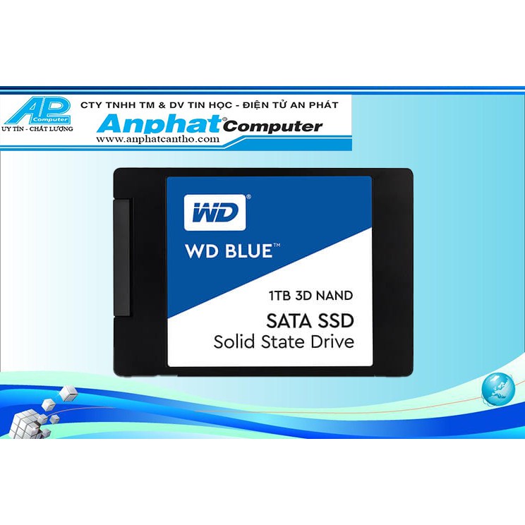 Ổ cứng SSD SATA 2.5" WD Blue 3D NAND 1TB - Hàng chính hãng - Bảo hành 5 năm | WebRaoVat - webraovat.net.vn