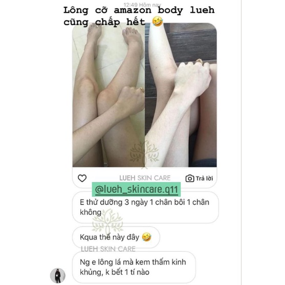 Body Cream LUEH — Kem dưỡng trắng body ban ngày_Bật tone, mềm mịn da, chống nắng SPF60+ PA+++