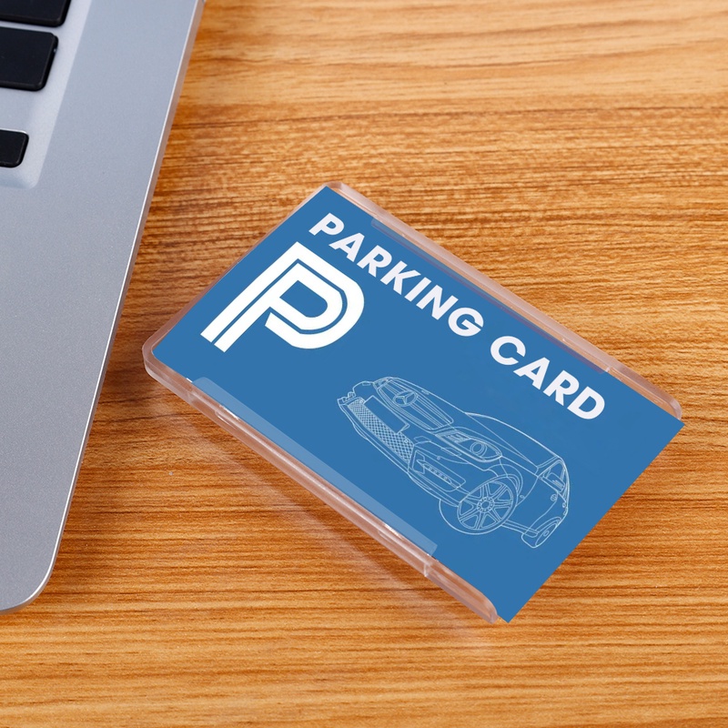 Túi Đựng Thẻ ID IC Trong Suốt Gắn Kính Chắn Gió Xe Hơi