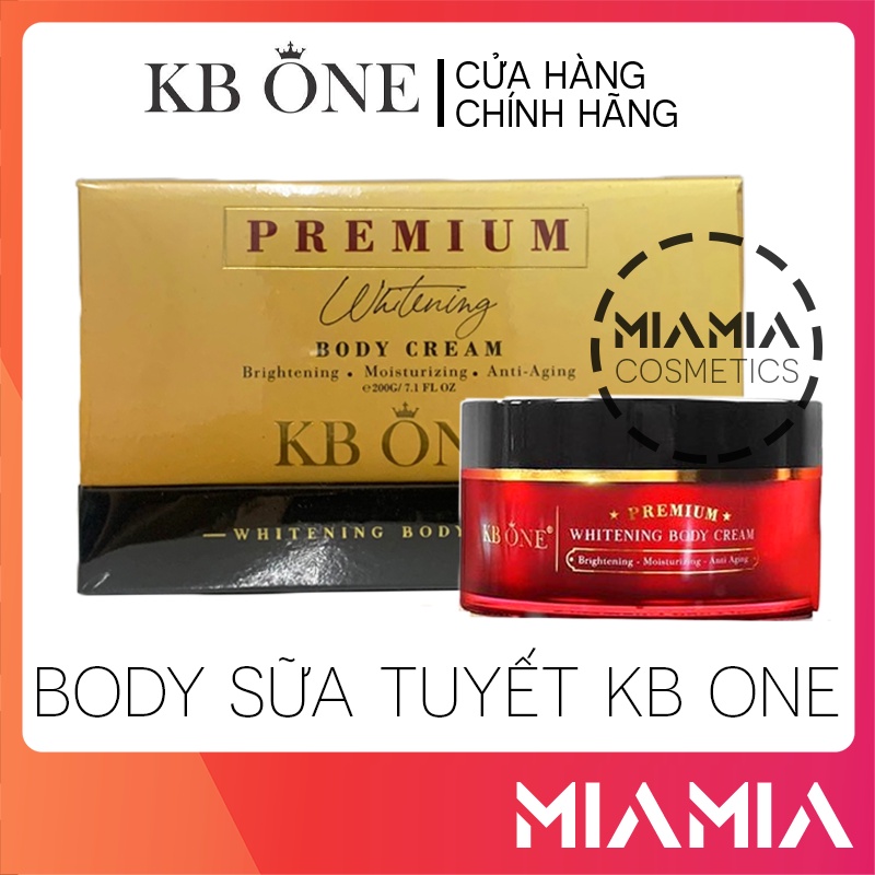 Kem Body Sữa Tuyết KB ONE Chính Hãng KBOne - 8936095370549