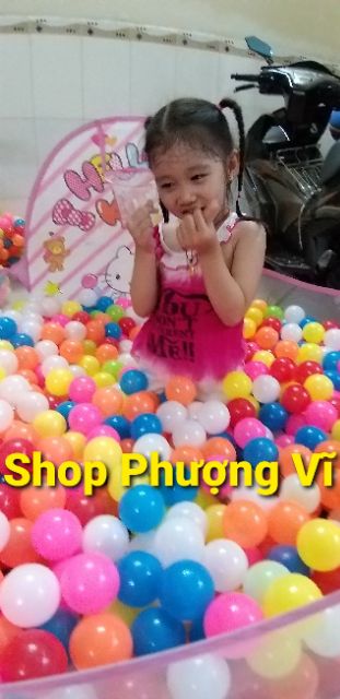 Combo 500 Bóng nhựa 7 màu sale sốc hàng Việt Nam loại tốt 5cm