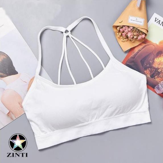 ÁO BRA SANG CHẢNH DÁNG CROPTOP MẶC TRONG ÁO REN MỎNG Xuka Shop