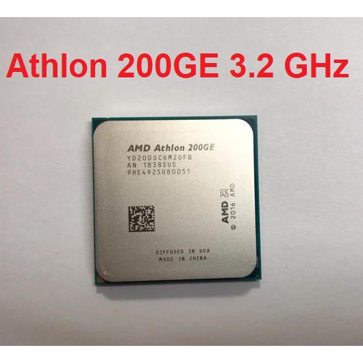 CPU AMD Athlon 200GE 3.2GHz, 2 nhân 4 luồng, có đồ họa Vega 3 tích hợp | WebRaoVat - webraovat.net.vn