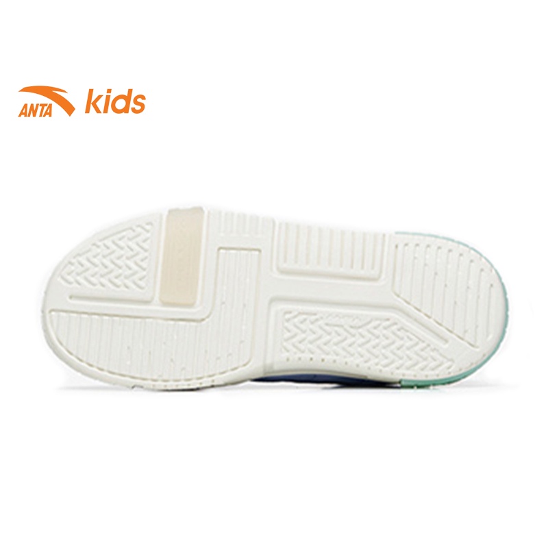 Giày thể thao bé gái Anta Kids siêu nhẹ, mặt lưới thoáng khí W322238006