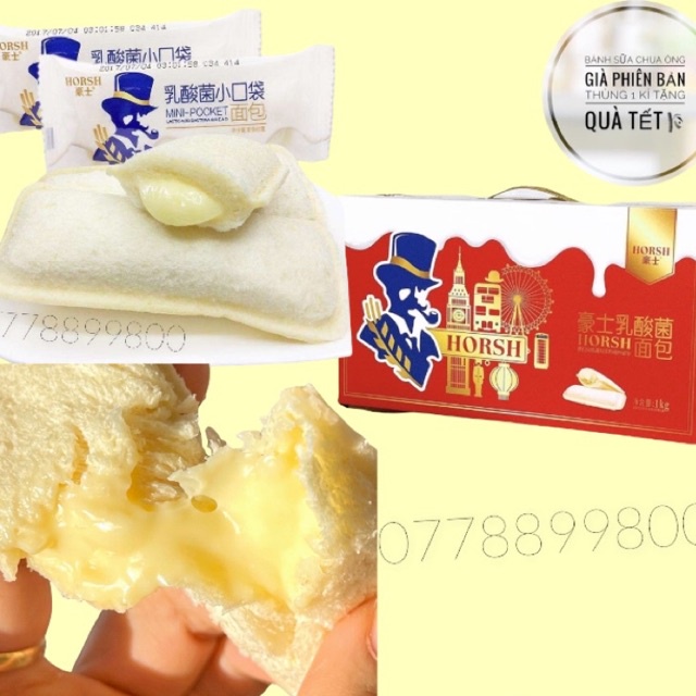Hộp bánh sữa chua Horsh Đài Loan