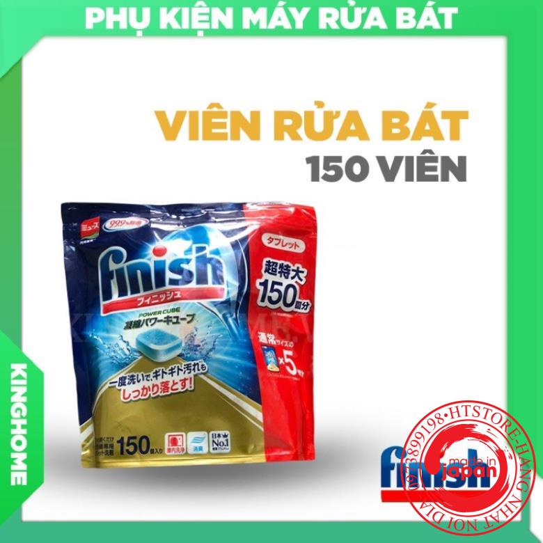 Viên Rửa Bát Finish Nhật Bản 150 viên ( SP 4906156500684 )