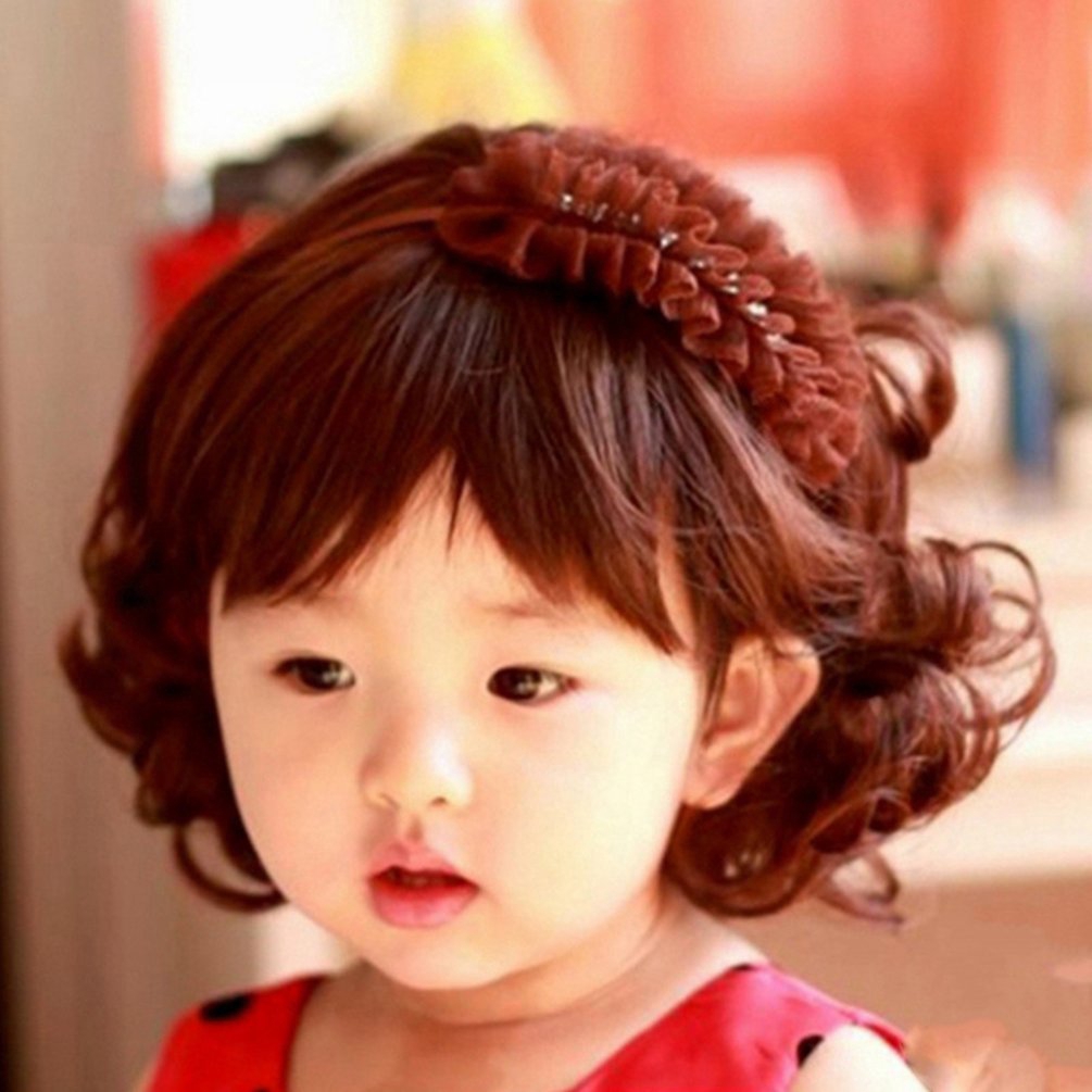 Bộ tóc giả nhiều kiều đáng yêu tiện dụng cho bé trai và gái