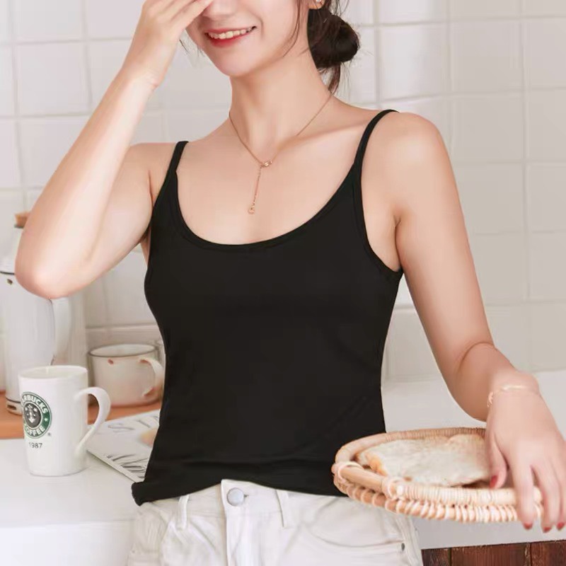 Áo 2 dây MIA 1992 cao cấp - Áo hai dây nữ bản to chất liệu cotton mềm mịn co giãn tốt siêu xinh hot summer 2023