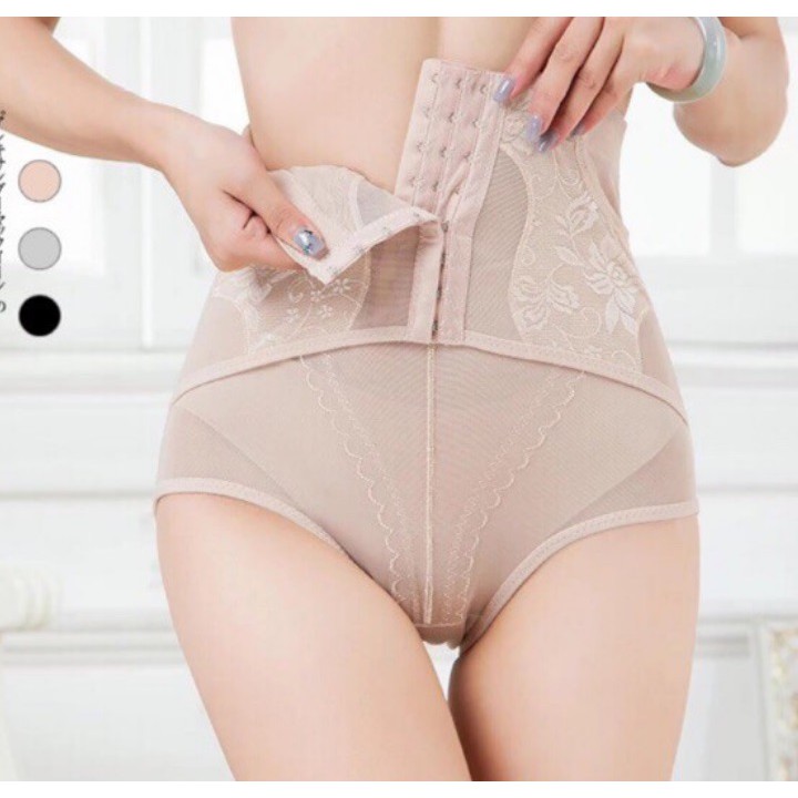 Quần Nịt Bụng Gài Nút Định Hình - Quần Gen Bụng