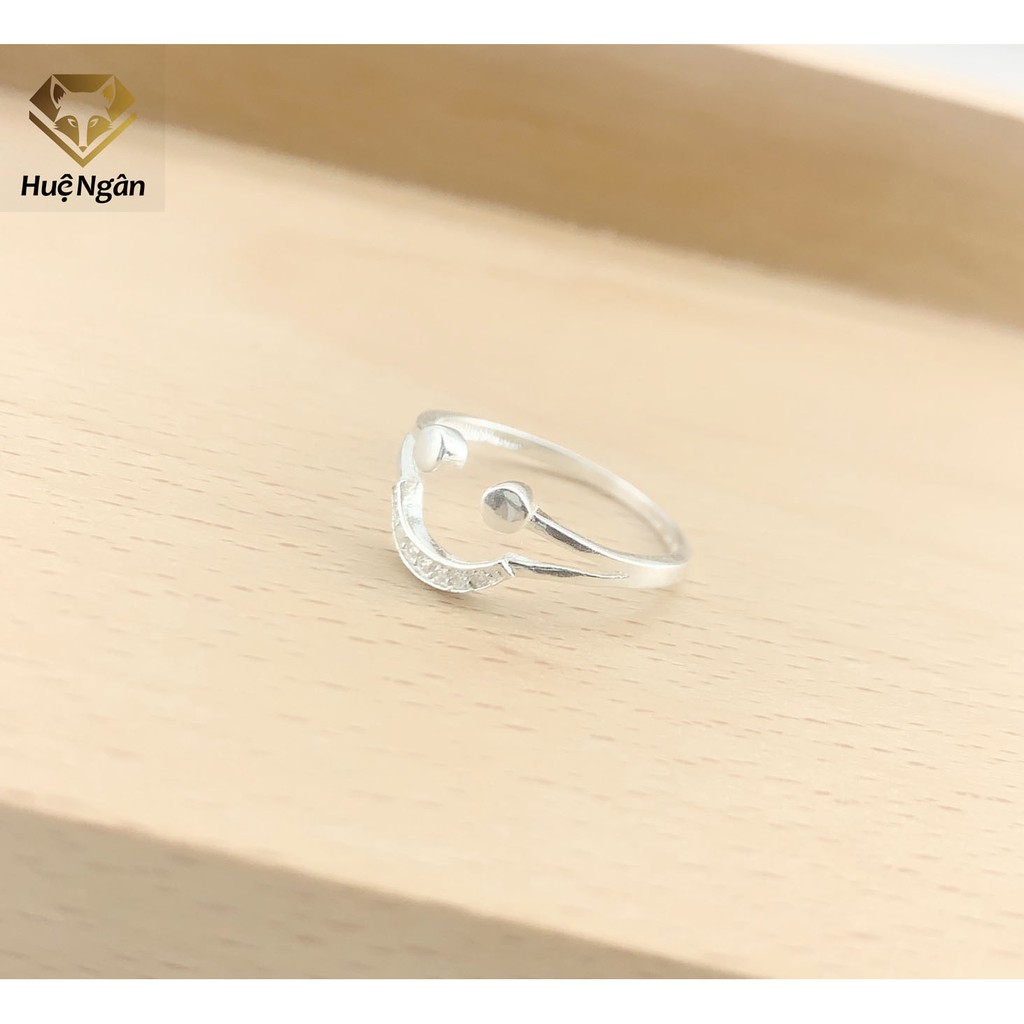 Nhẫn bạc Ý 925 Huệ Ngân - HAPPY FACE S160021